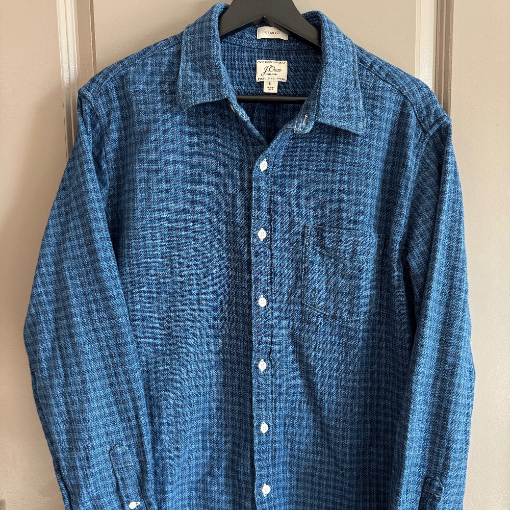 J. Crew Plaid Buttondown Shirt - LIKE NEW 🔥
